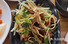 Tofu Noodles and Potato Platter