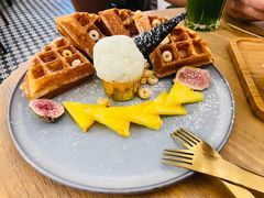 芝士芋泥夹心松饼-春风·有糖(崇宁路店)