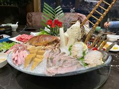 牛羊肉什锦套餐-金陵饭店 56F 家·海鲜火锅餐厅