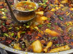 黑竹香鸡锅中魔芋-黑竹香鸡(营和巷店)