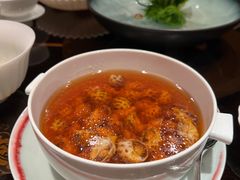 古越陈酿煮花螺-杭州西子湖四季酒店·金沙厅