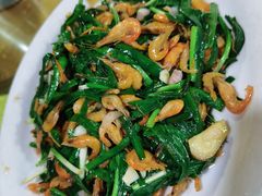 韭菜炒河虾-红炎炎农家菜老字号(金水台店)