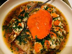 葱油蒸红膏蟹-玫瑰厅上海菜(兴国路店)