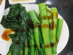 白灼蚝油碧绿鲜菜心-丽的面家(多宝路店)