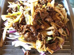 葱爆羊肉-那家小馆•北京菜•烤鸭(香山店)