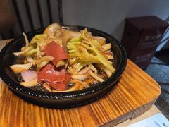 铁板上的花菜-杭州酒家(庆春路店)