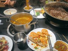 -韩京炭火烤肉自助料理(柯桥万达店)
