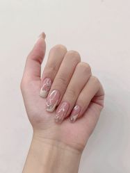 -手牵手美甲