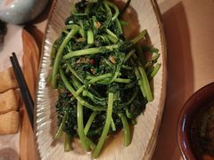 水豆鼔炒蓬蒿菜-山石榴·贵州菜(丰盛里店)