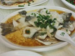 蒸水蛋鲈鱼-书香家宴(海珠建基路店)