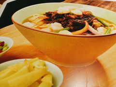 虾爆鳝面-奎元馆.百年奎元.非遗传承(西湖边的解放路店)
