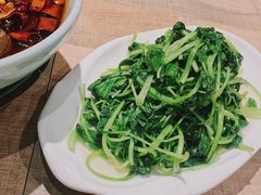 清炒鸡毛菜-川旺角川粤融合菜•海景餐厅(星海广场店)