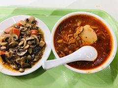 蟹棒炒口蘑-北大家园食堂