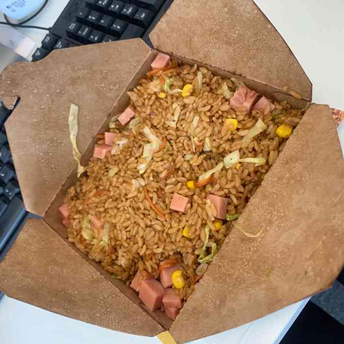 米特工黯然销魂饭(联合力量美食城店)-"在民园附近做活动,准备外卖