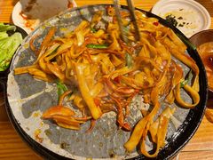 铁板炒粉-胖记烤肉(湖大店)