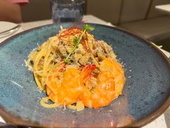 芝士蘑菇鲜虾意大利面-BE BRIGHT KITCHEN(正佳广场店)