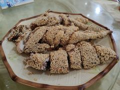 招牌芝麻鸡-区海鸡场饭店(石壁店)