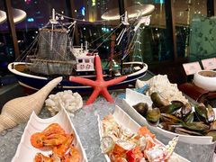-广州花园酒店-凌璇阁360度高空海鲜自助餐CAROUSEL
