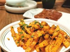 折耳根咔嚓洋芋-云海肴·汽锅鸡·云南菜(天山百盛优客店)