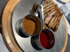 碳烤猪颈肉-小大董·烤鸭(观景餐厅·南京西路店)