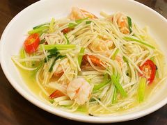 笋丝炒鲜虾-盛中钰广味小馆