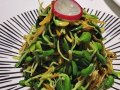 豆芽拌金针菇-老平安农家菜(平安店)