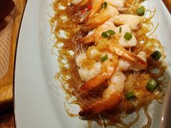 蒜蓉粉丝虾-绿茶餐厅(华联万柳店)