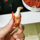 虾糕金黄，虾肉弹嫩，麻辣鲜香