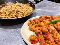 咸蛋黄焗虾球-一棠龙虾•王牌虾球(楚河汉街店)