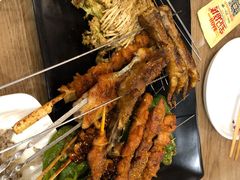 骨肉相连-宝记烧烤·碳锅羊肉·羊蝎子火锅·夜食社(文体路创始店)