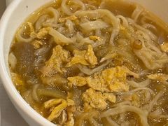 茄子炝锅面-鹊华居·地道鲁菜·海鲜·融合味(大明湖店)