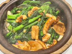 芥兰炒鲜鱿-大榕树下顺德菜(金沙洲永旺店)