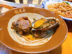 鸡肉和鲍鱼-锅来乐地锅鸡(安亭店)