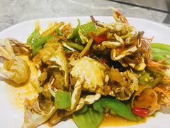 辣炒花蟹-四川小胡子海鲜(丁村万人海鲜广场店)