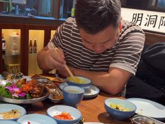 -明洞阿姨·韩式酱蟹烤肉·创意料理(三元桥店)