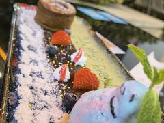 朱古力心太软伴雪糕-拾挚扒房(招商花园城店)