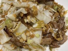 白菜炒腊肉-北李妈妈菜·海肠捞饭(高新万达店)
