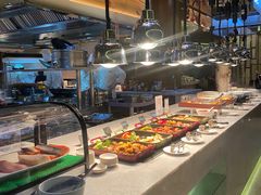 自助取餐区-杭州钱江新城万怡酒店-西餐厅