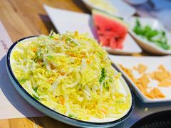 菜心蜇皮-山河屯江鱼馆
