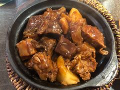 牛腩牛筋萝卜煲-熠盛粤味·顺德桑拿鸡(永康路店)
