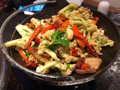 干锅有机花菜-万重锦·人文川菜馆(骡马市店)