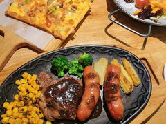 德式烤肠伴牛排-夏日玛莉西餐厅(梅溪湖步步高店)
