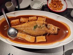 手打年糕烧大黄鱼-湖里春风·淮扬菜(丽泽天街店)