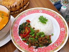 打抛叶炒肉末饭-曼谷食堂·泰国家庭料理(丹桂路店)
