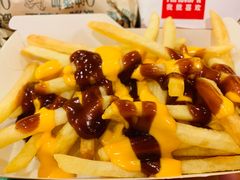 烧烤芝士酱薯条-麦当劳(中山八路店)