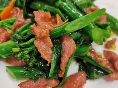 芥兰炒牛肉-文记壹心鸡(宝华路店)