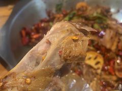 主打的干锅鸭头-安诚居干锅鸭头(八角店)