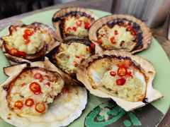 烤扇贝-贞姨美食·老字号海鲜大排档