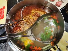 双味鸳鸯锅-领鲜潮牛潮汕鲜牛肉火锅(云湖观邸店)