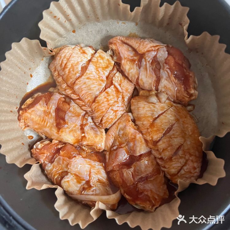 空气炸锅烤鸡翅